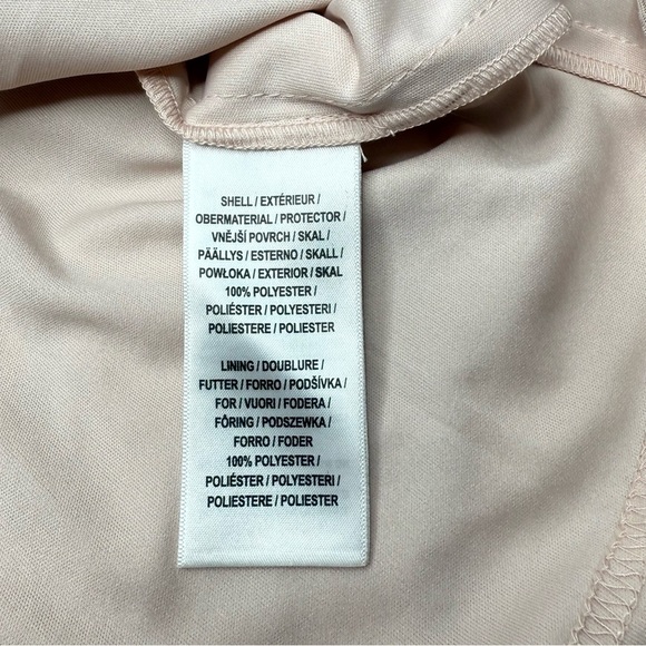 NWT Adrianna Papell Sleeveless Blousen Beaded Mini Dress Sz 8 Pink Glam Cocktail - Picture 8 of 10